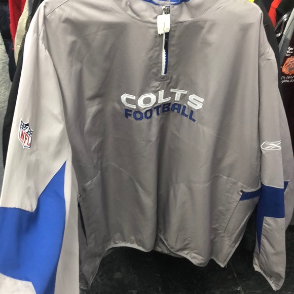 Reebok colts windbreaker sz XL CLEAN - Picture 1 of 4